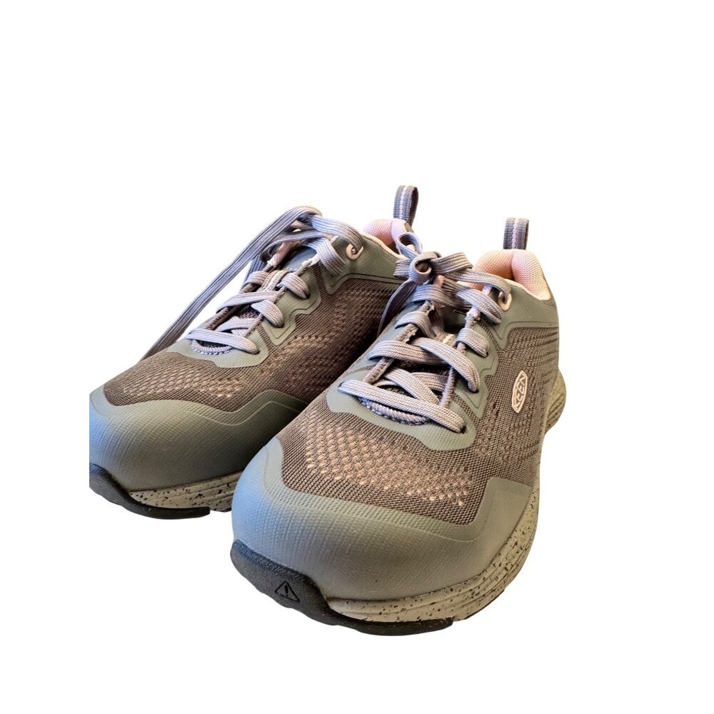 Keen Utility Shoes Sparta2 Size 5 Wide EU 35 Composite Toe NWB Gray Snea - Picture 11 of 12